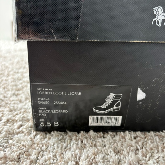 NIB Coach Women's Lorren Leopard Print Booties Size 6.5 - Picture 9 of 9